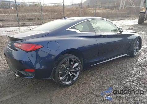2022 Infiniti Q60 Red Sport 400 Awd z USA, uszkodzony, nr VIN JN1FV7LL2NM680996
